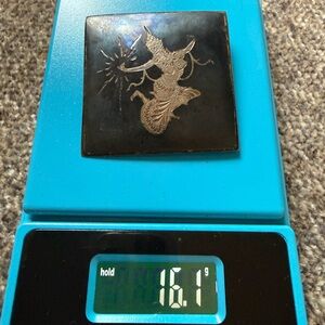 Sterling Silver Siam Brooch